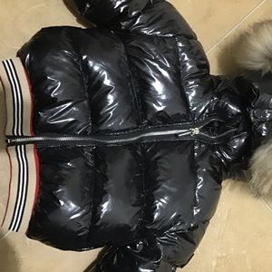 - Burberry toddler designer coat